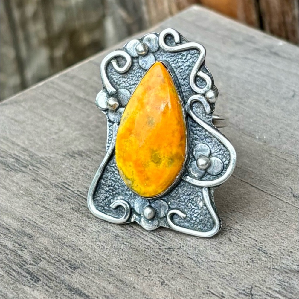 Bumblebee Jasper Ring - Picture 11 of 14